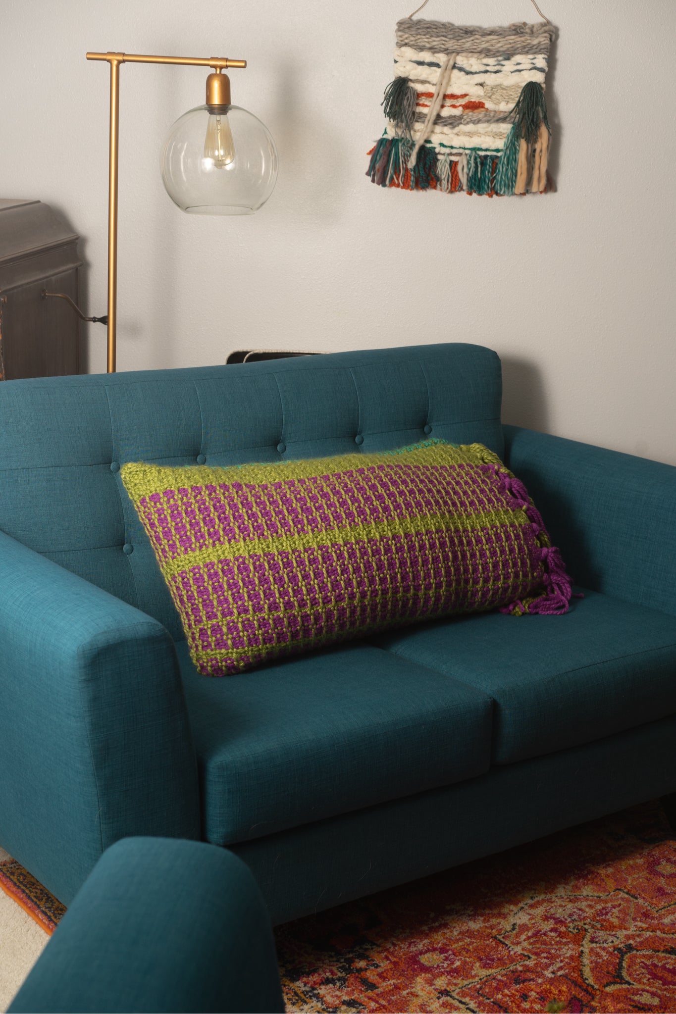 Avacado & Plum Pillowcase