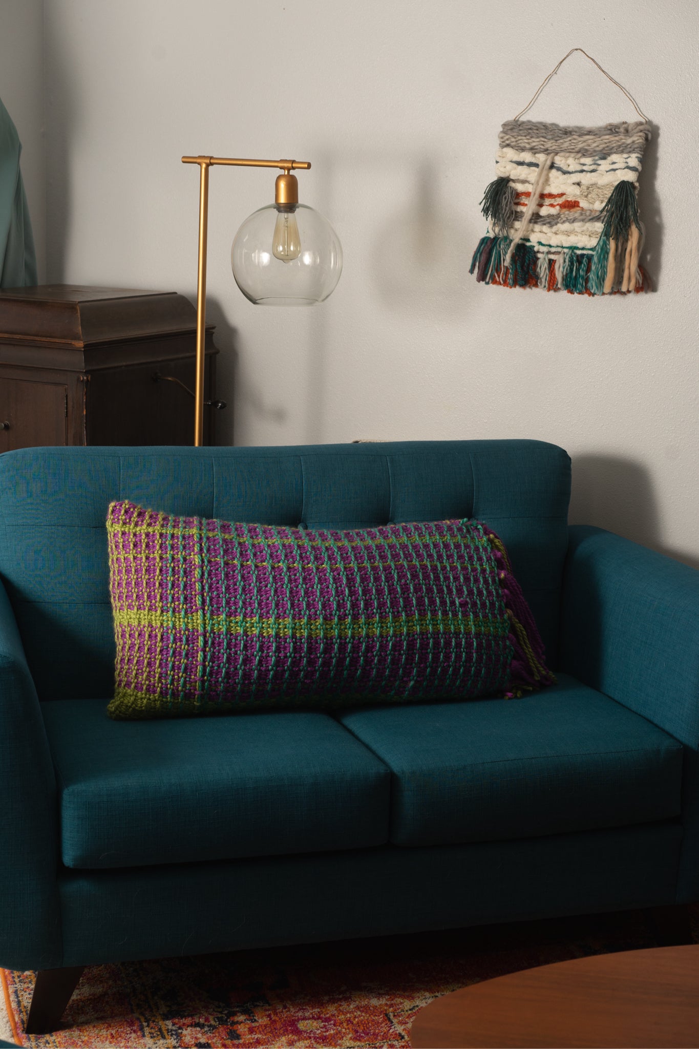 Avacado & Plum Pillowcase