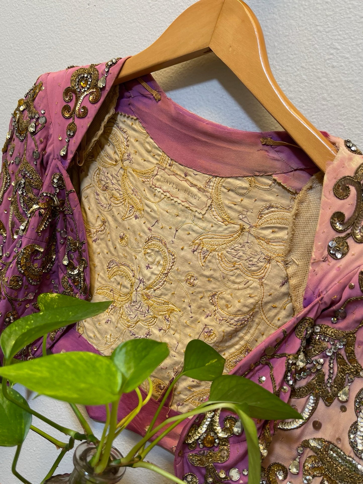 VINTAGE Hand Embellished Custom Jacket