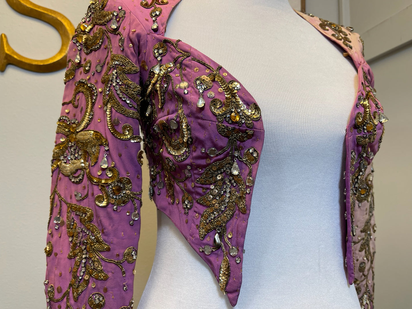 VINTAGE Hand Embellished Custom Jacket