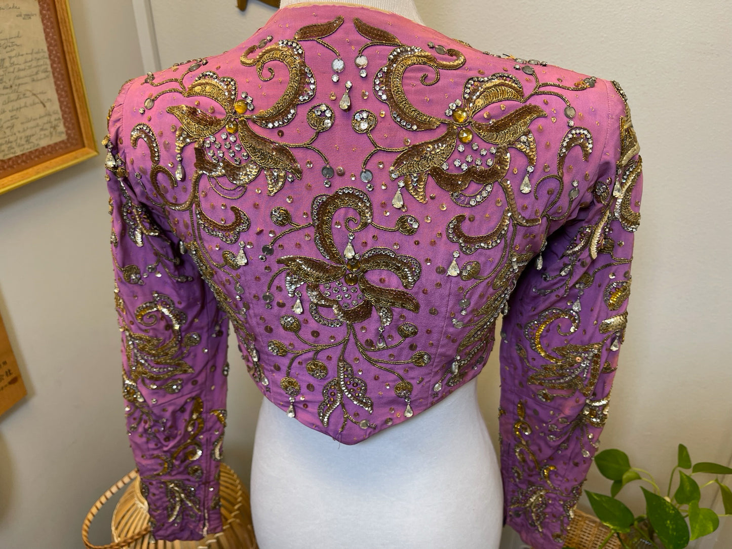 VINTAGE Hand Embellished Custom Jacket