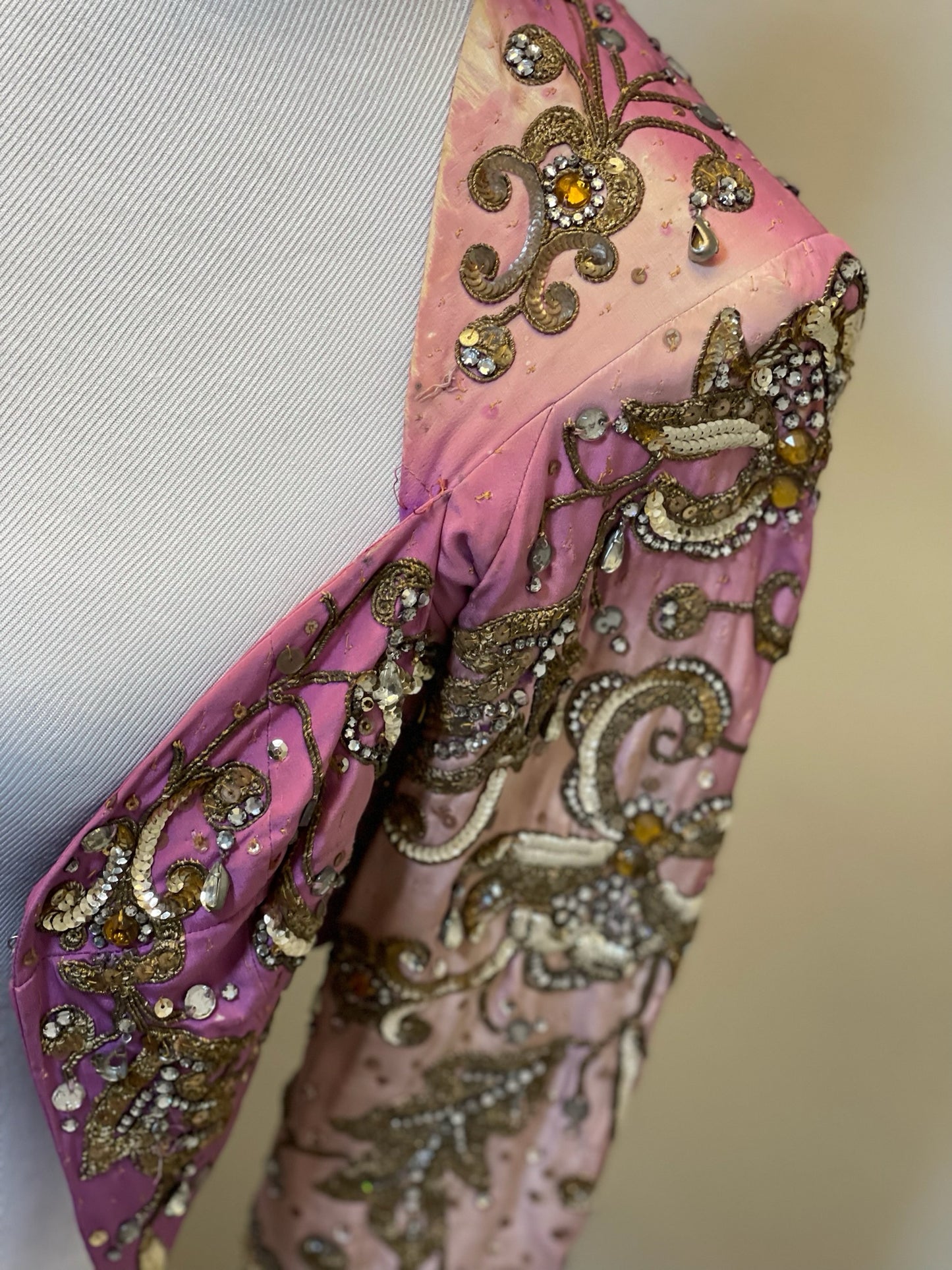 VINTAGE Hand Embellished Custom Jacket