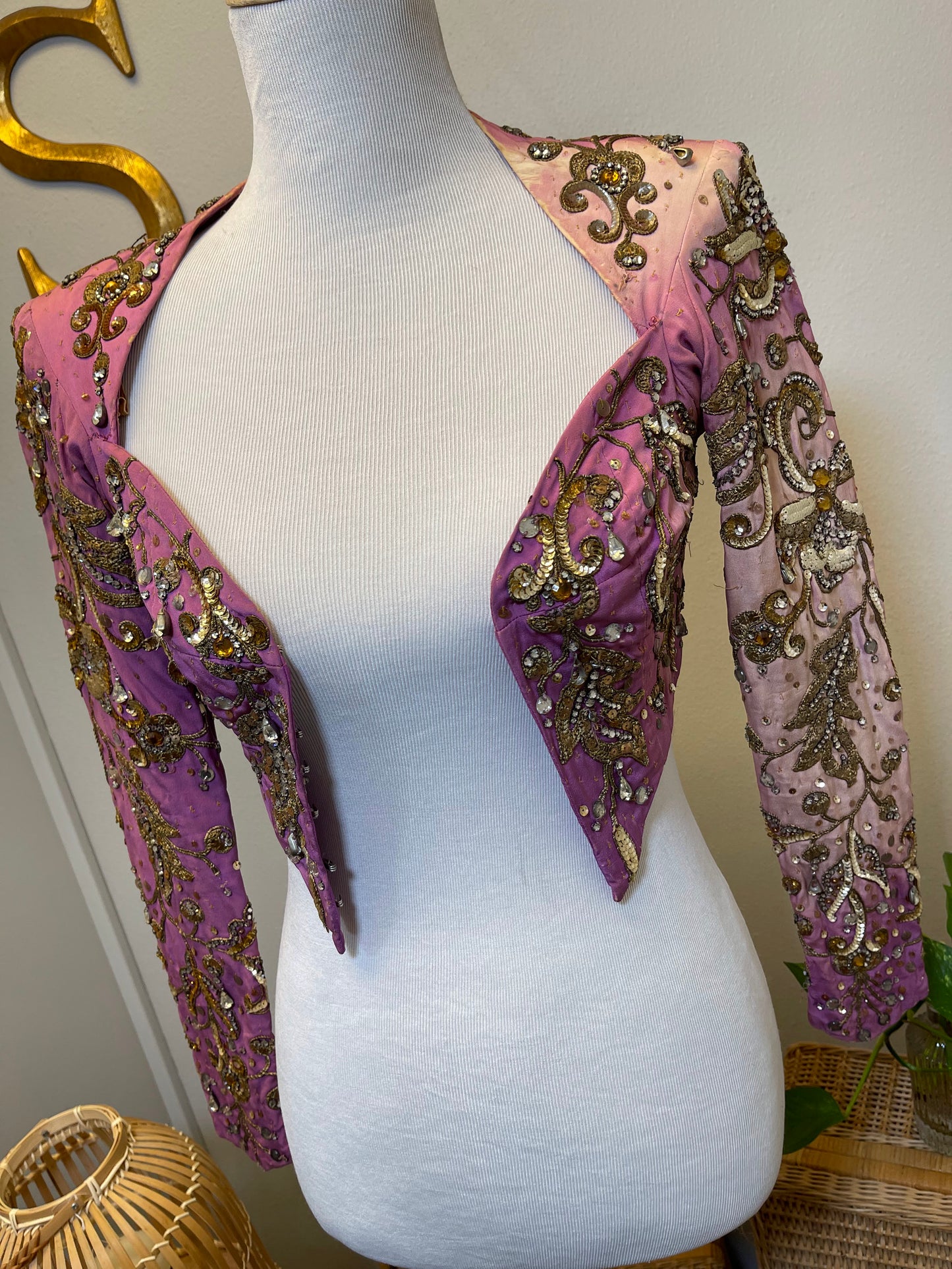 VINTAGE Hand Embellished Custom Jacket